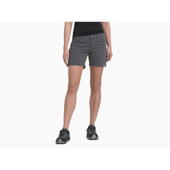 Kuhl KuhlKURVE Women's Splash 5.5" Shorts Gray Size 8 NWT Hiking Outdoor Camping - Picture 1 of 16